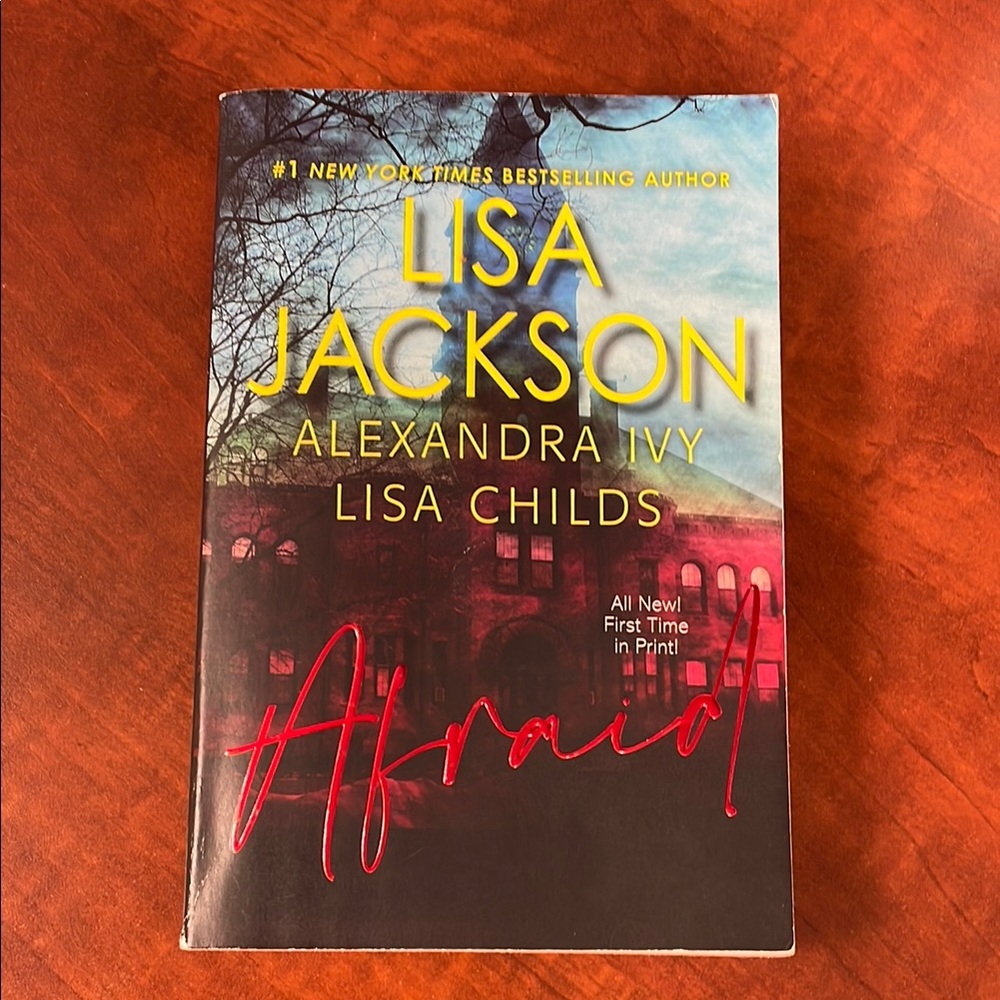 Afraid by LISA JACKSON - paperback mystery suspense book.